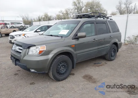 2007 Honda Pilot Ex-L from USA, damaged, VIN 2HKYF18557H507223